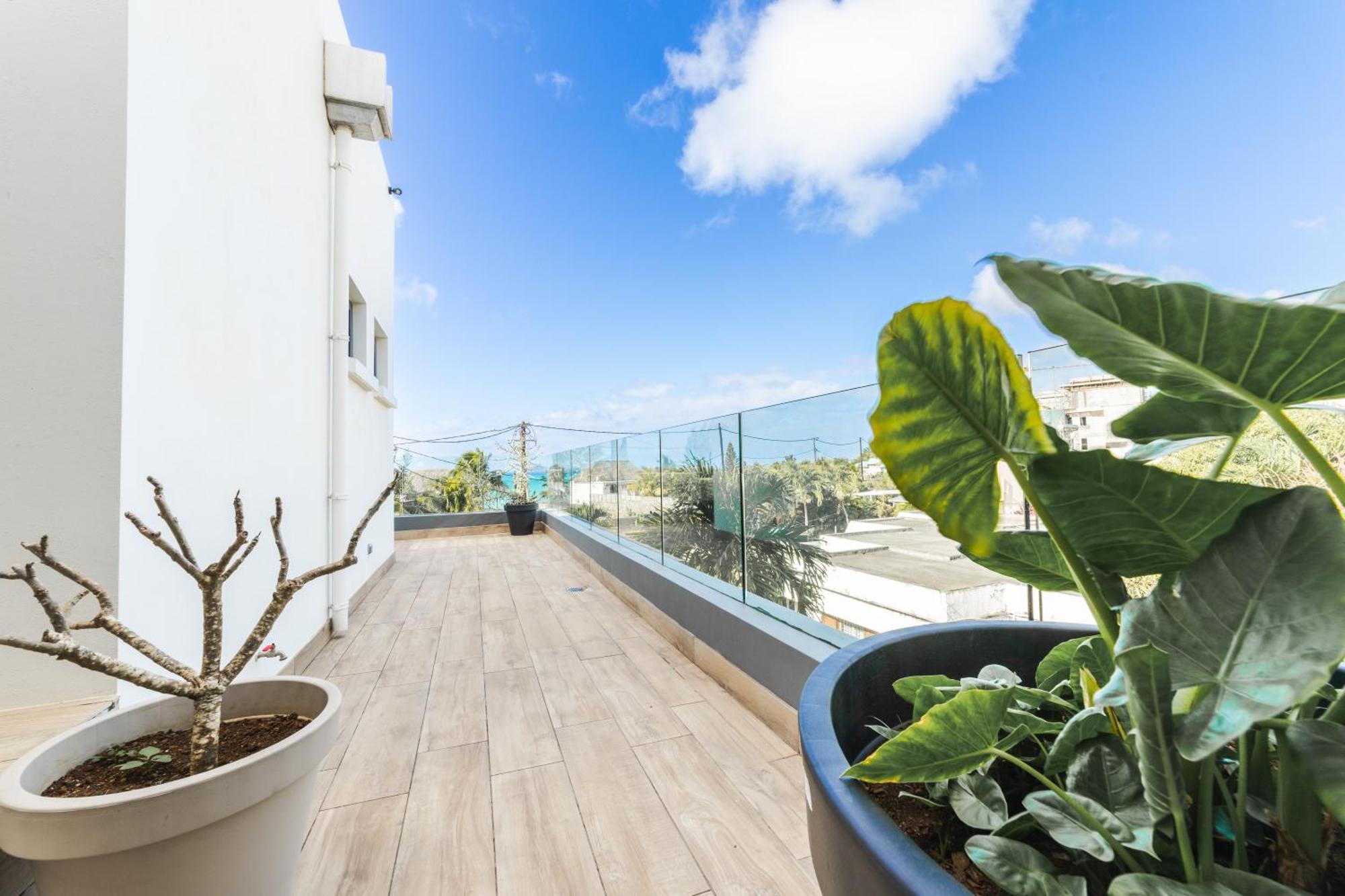 Modern Penthouse - Nautilya Bs1 Appartement Grand Bay Buitenkant foto