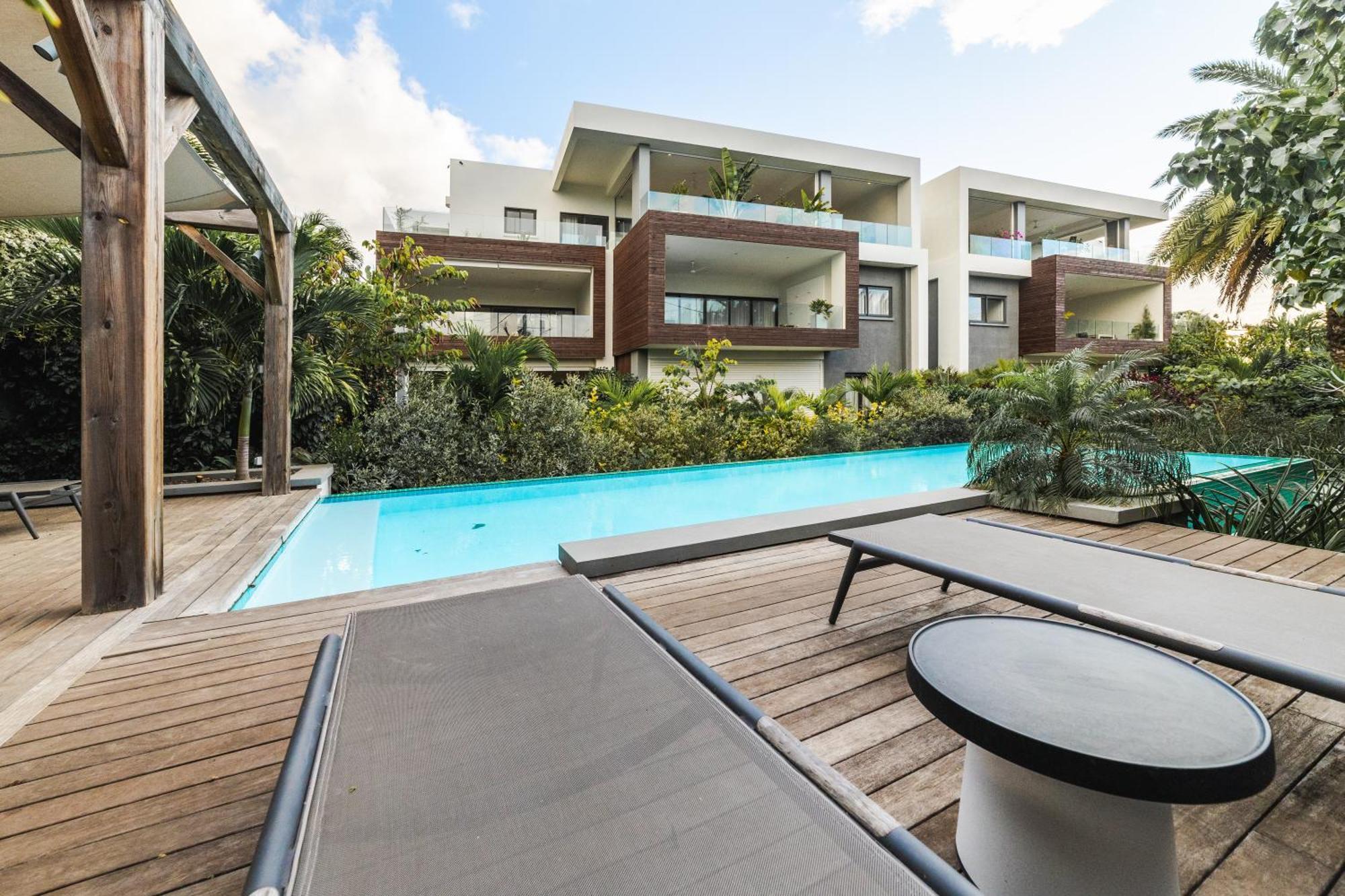 Modern Penthouse - Nautilya Bs1 Appartement Grand Bay Buitenkant foto